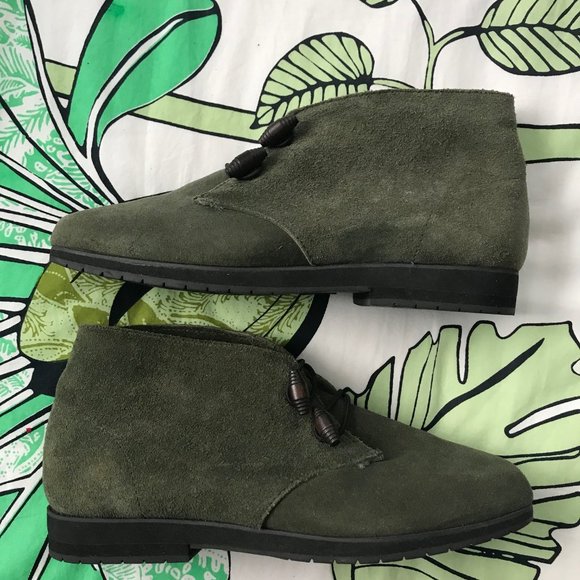 RARE Vintage Suede Ankle Boot - Picture 6 of 8